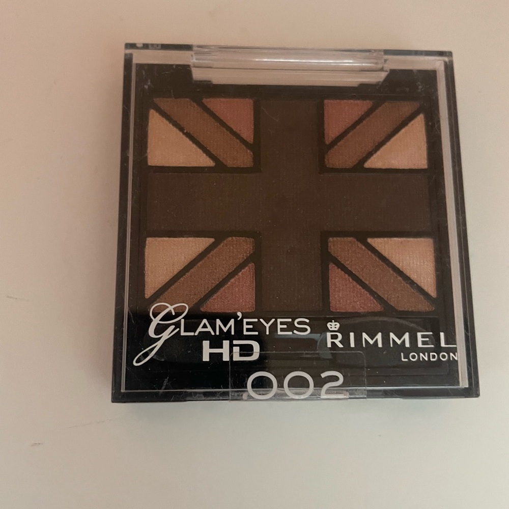 Rimmel Glam'Eyes HD Eyeshadow Palette - English Oak 002